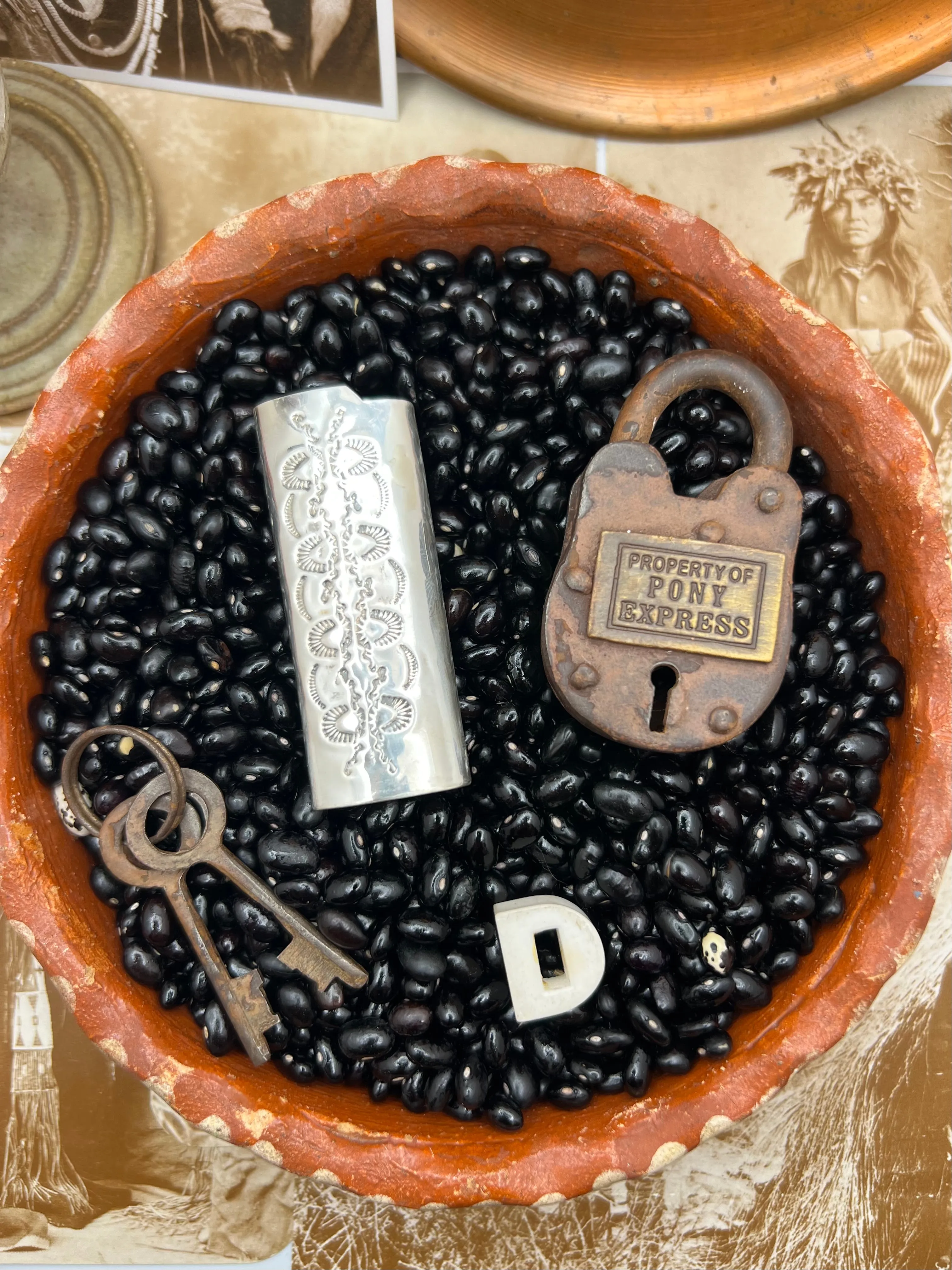 Native American Sterling Silver Lighter Case
