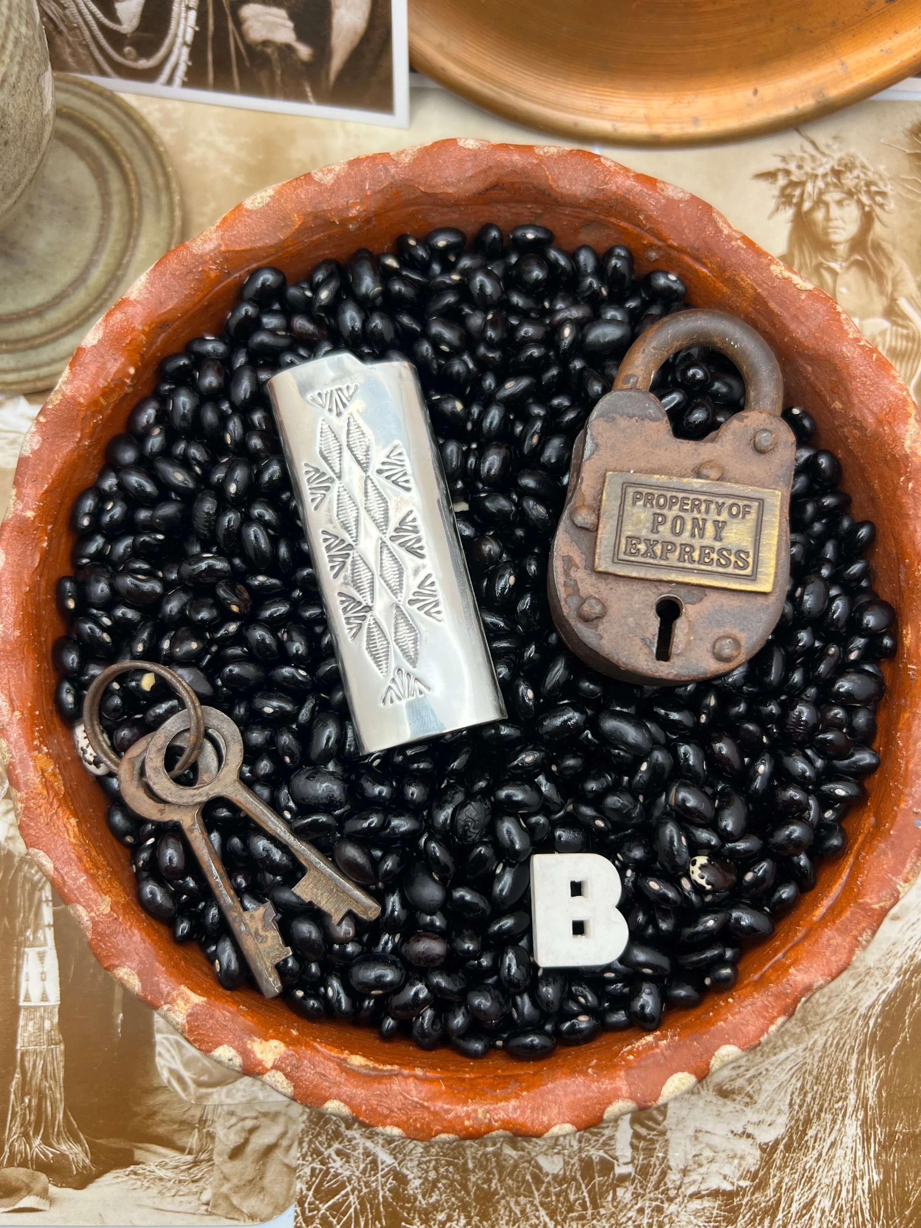 Native American Sterling Silver Lighter Case