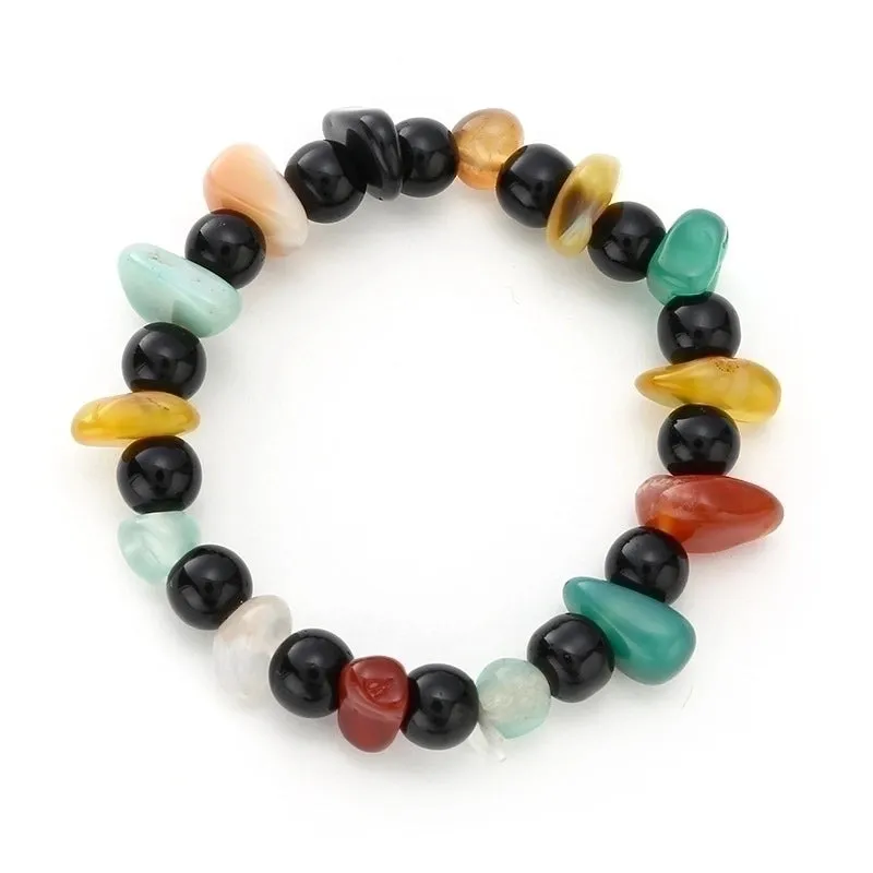 Natural Stone Beads Simple Style Bracelet Jewelry Wholesale