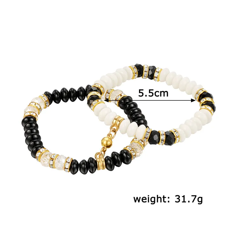 New European And American Cross-border Inlaid Fashion Bracelet