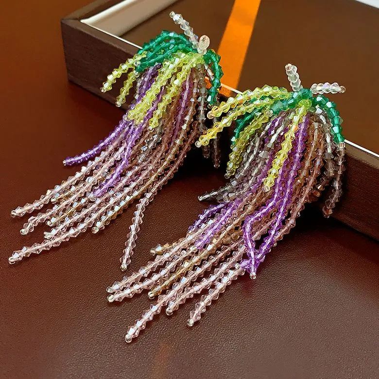 Niagara-Fall Iridescent Earrings