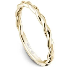 Noam Carver High Polish Twist Wedding Band