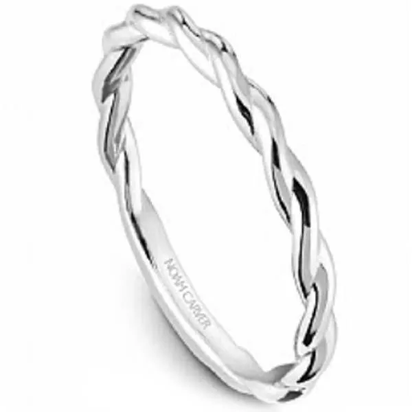 Noam Carver High Polish Twist Wedding Band
