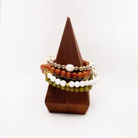 Olive You Autumn Bracelet Stack