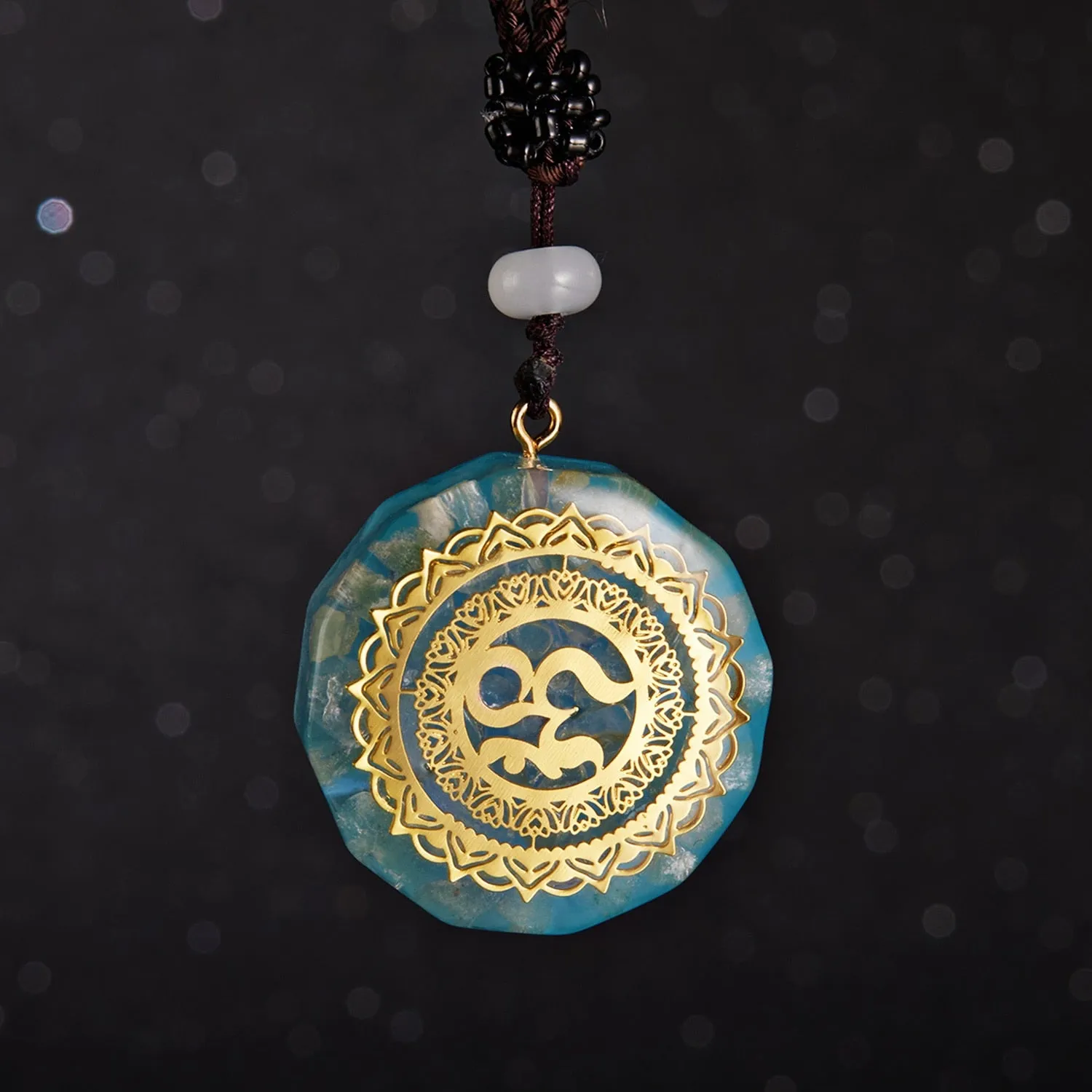 Orgone Amulet 7 Chakras Pendant Necklace