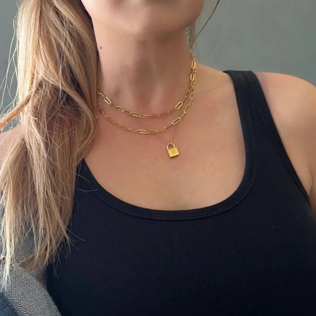 Paperclip Chain Necklace