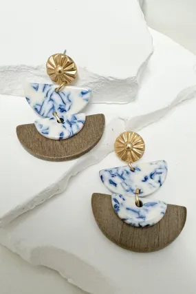 Paula Earrings (Blue)