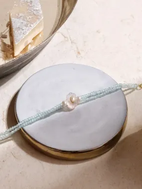 Pearl Daisy Bracelet Rakhi