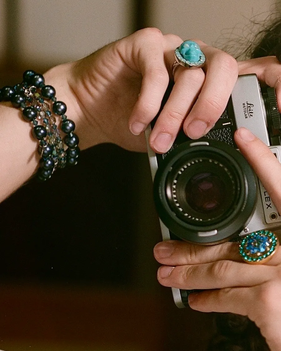 PEARL SKULL BRACELET