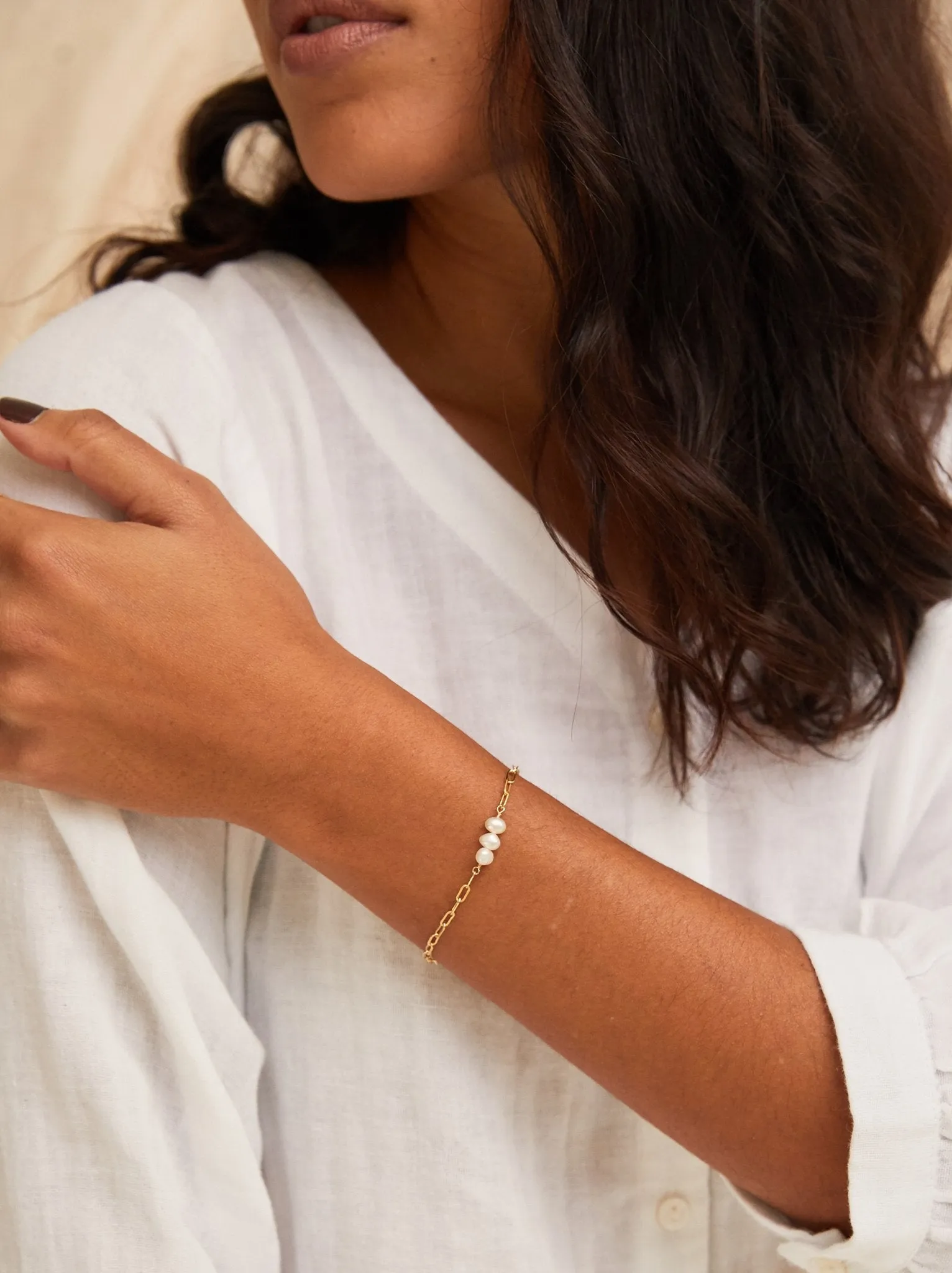 Pearl Strength Bracelet