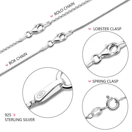 Personalised Infinity Name Necklace - Silver
