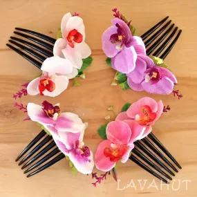 Pink Orchid Joy Hawaiian Hair Comb
