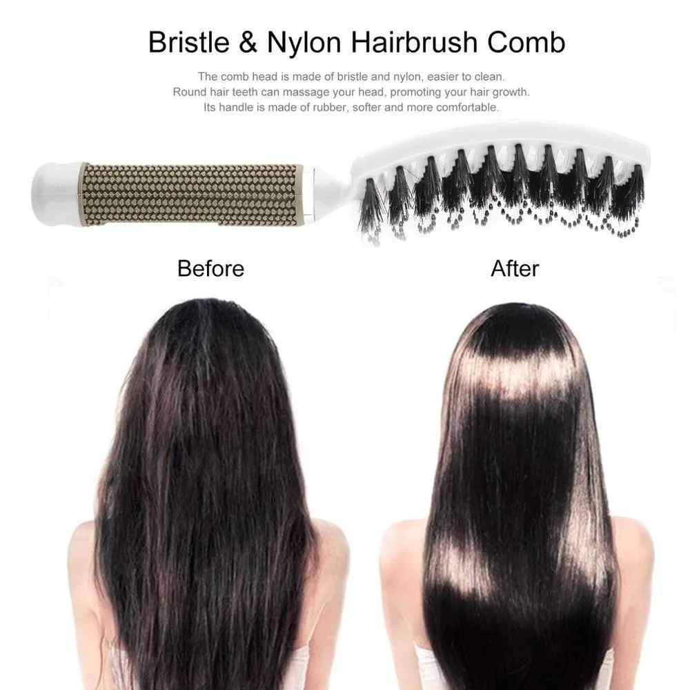 Professional Comb Nylon Tangle Hair Brush
