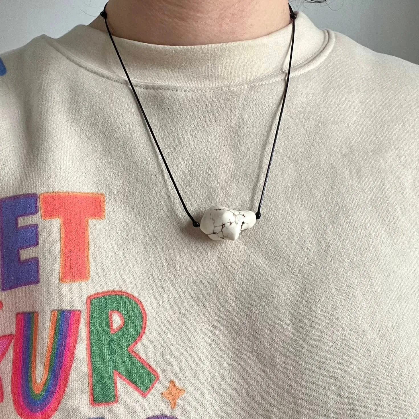 Protection Pendant - Howlite