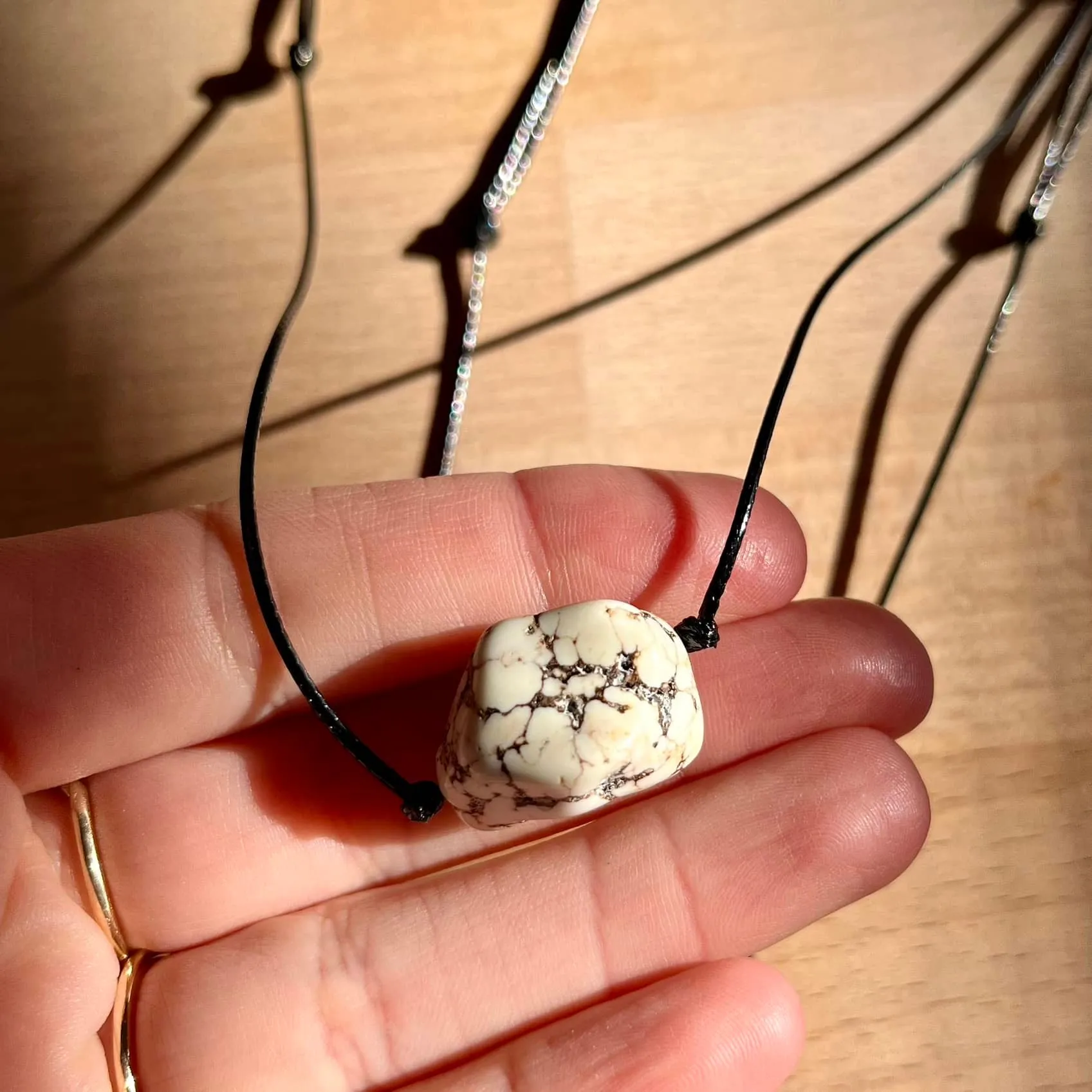 Protection Pendant - Howlite