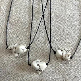 Protection Pendant - Howlite