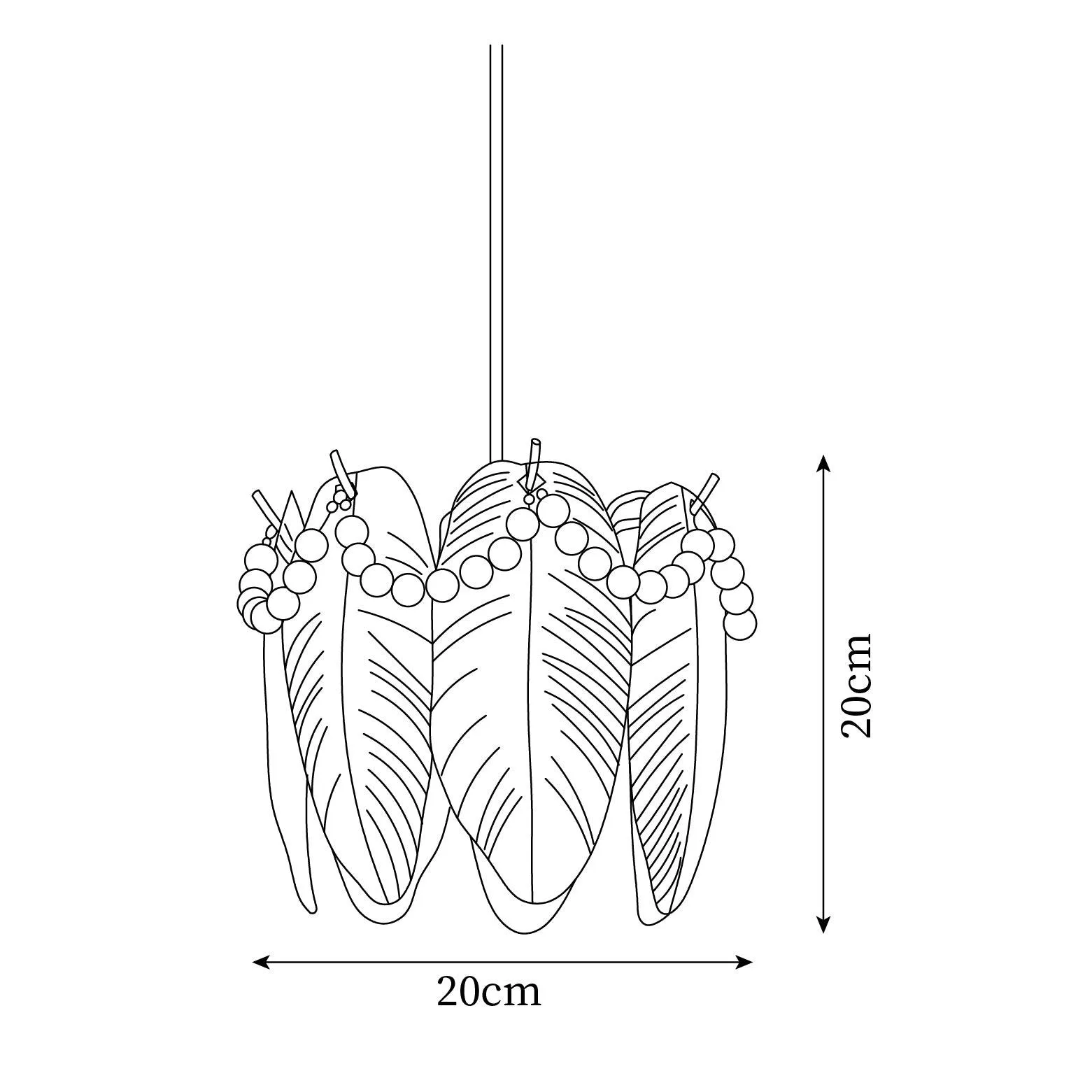 Quoizel Pendant Lamp 7.9″- 7.9″