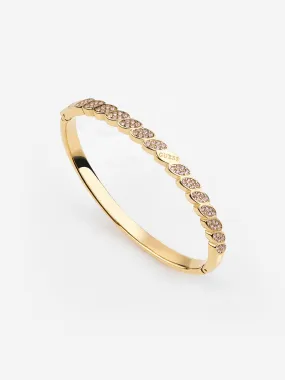 Re-Leaf Gold-Tone Bangle