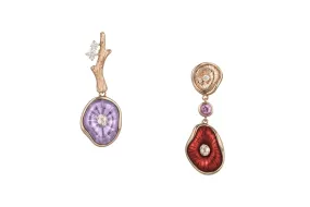 Red Mushroom Earrings
