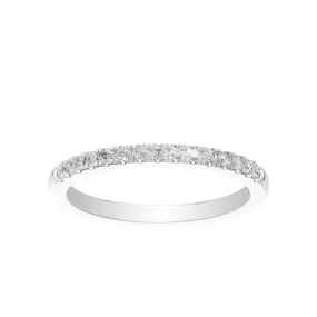 Ring and Bangle Set with 0.40ct of Laboratory Grown Diamonds in Sterling Silver and Platinum