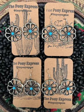 Sandcast Daisy Dangles