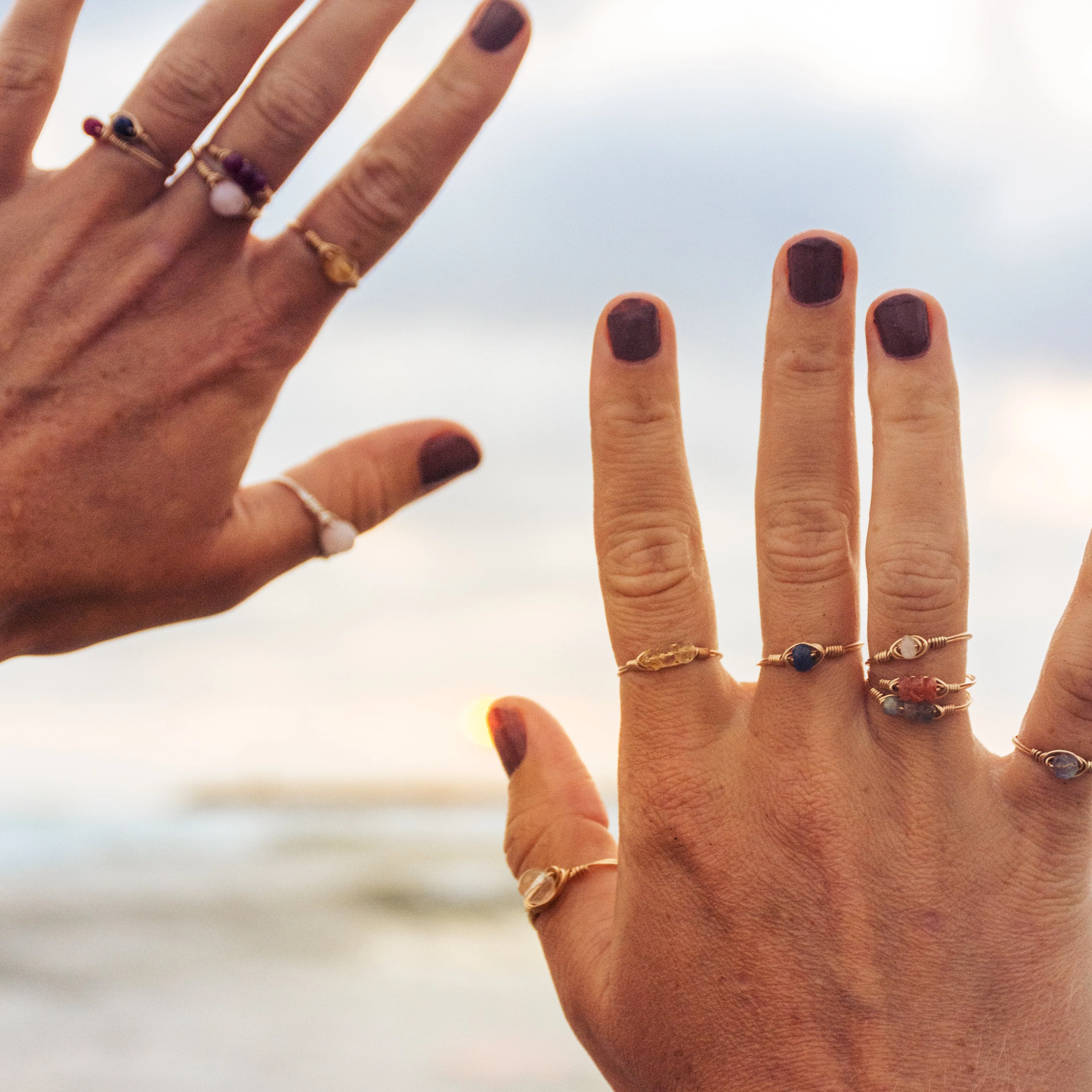 Sapphire Dainty Ring