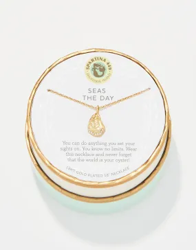Sea La Vie Seas the Day Oyster 18" Necklace