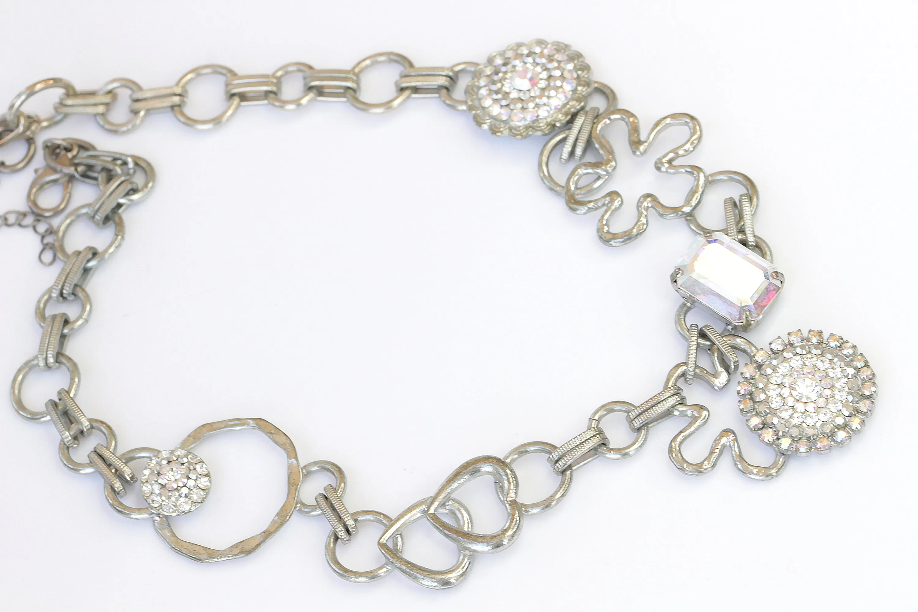 SILVER LINK Necklace,