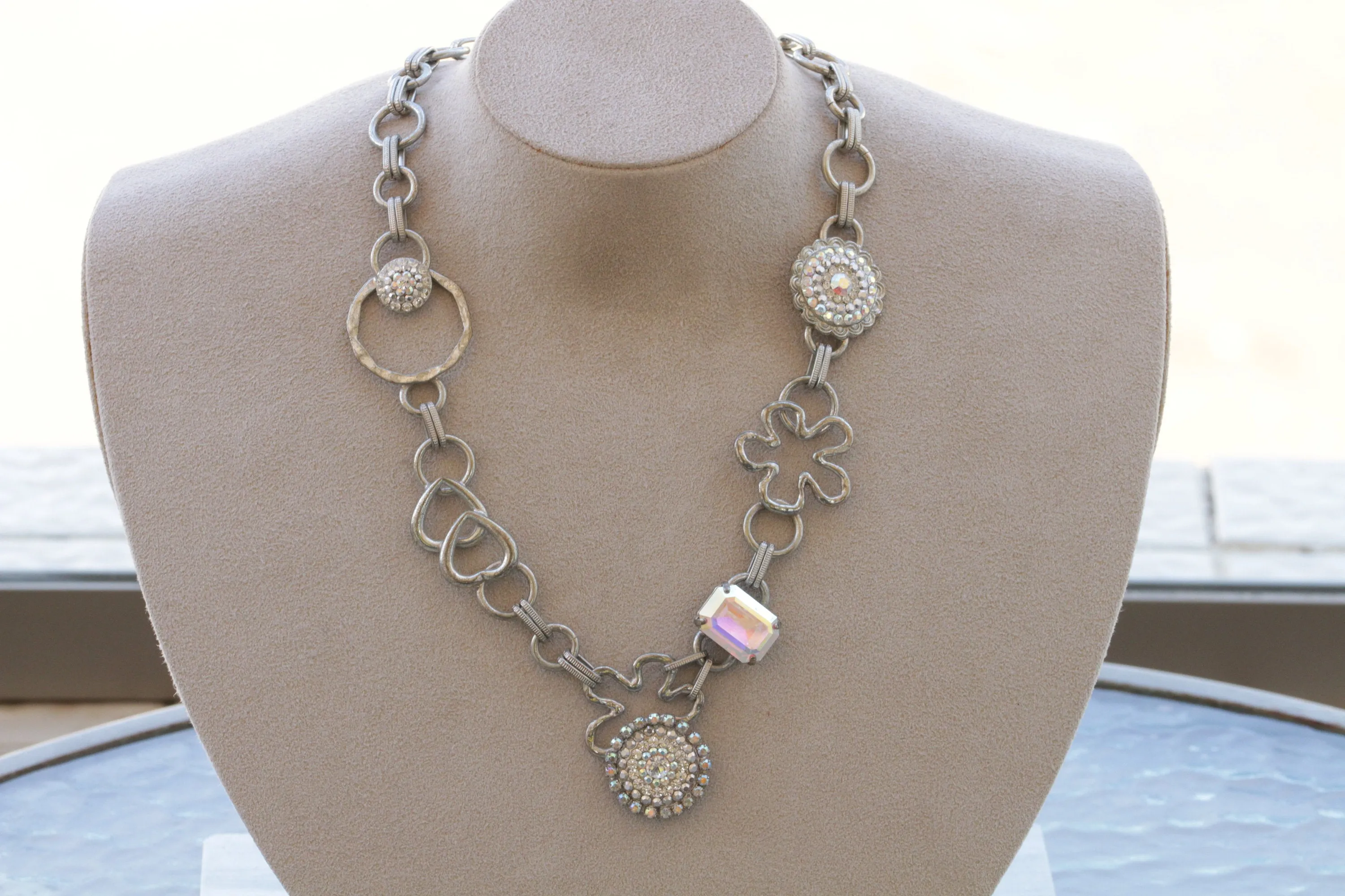 SILVER LINK Necklace,