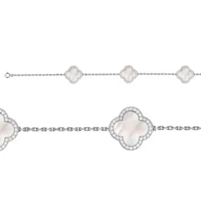 Silver Mother of Pearl Bracelet