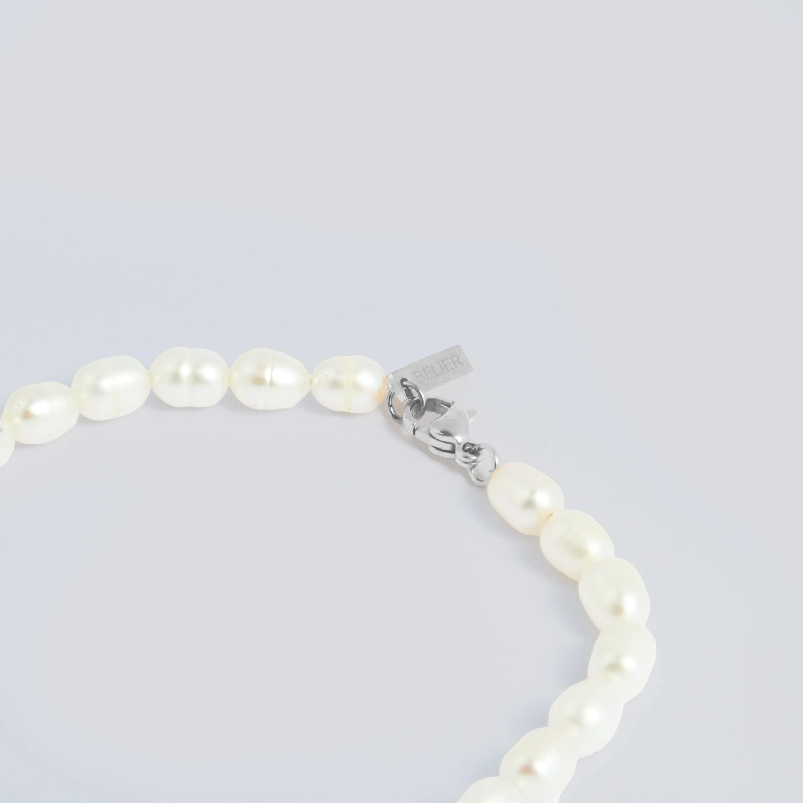 Silver Pearl Bracelet