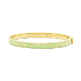 Skinny Bee Meadow & Gold Bangle