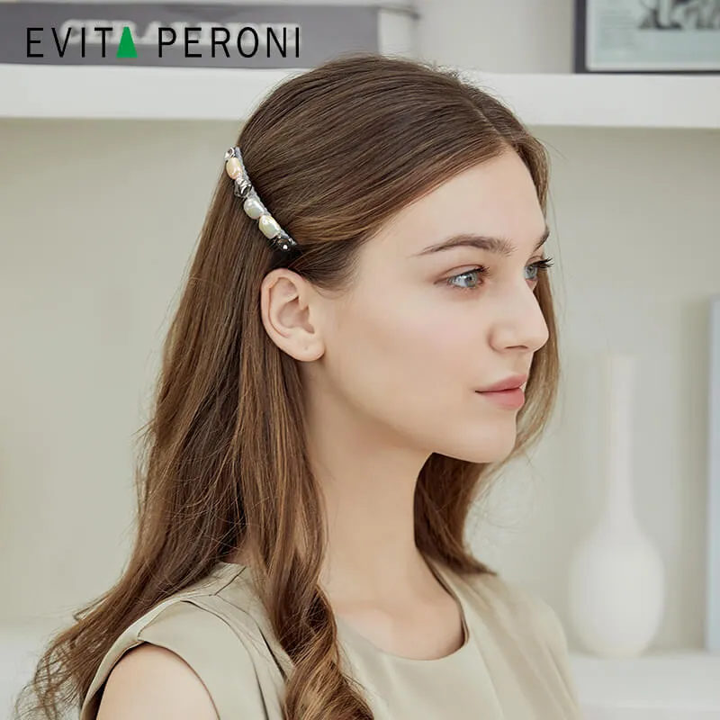 Special shaped Pearl Side Comb