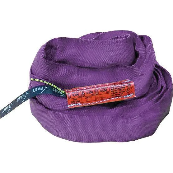 SPF 300 (Purple) Polyester Round Slings