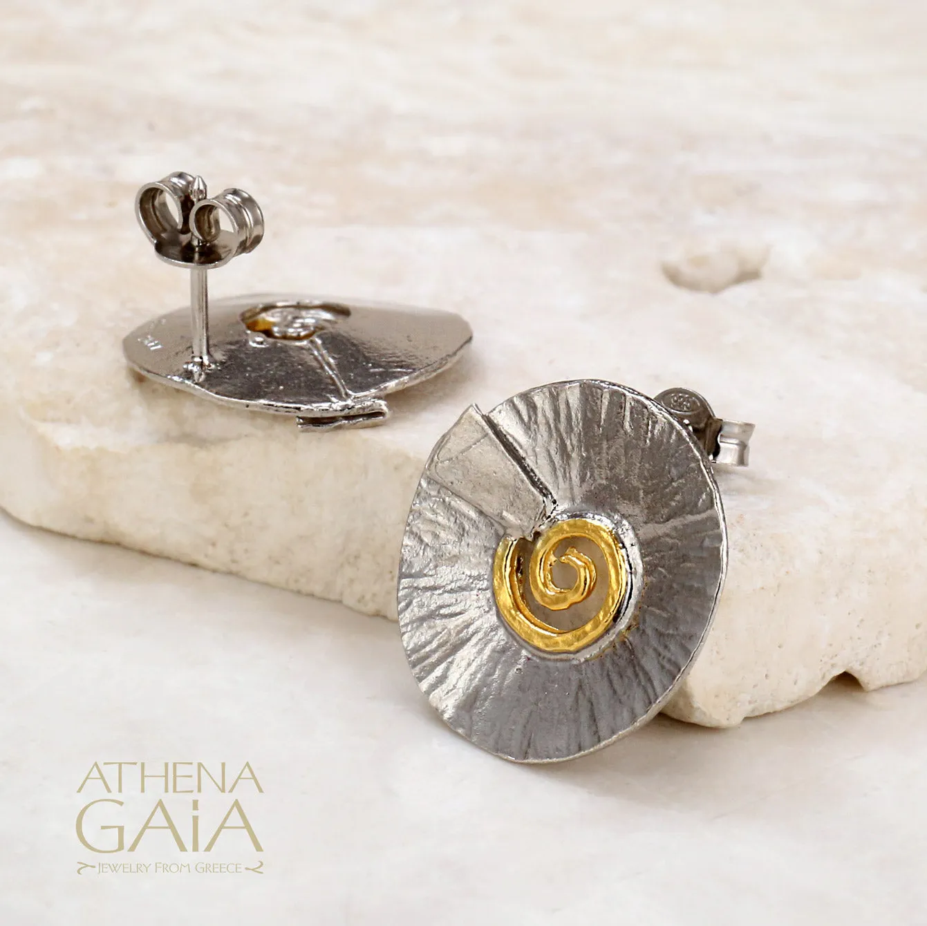 Spiral Gravity Earrings