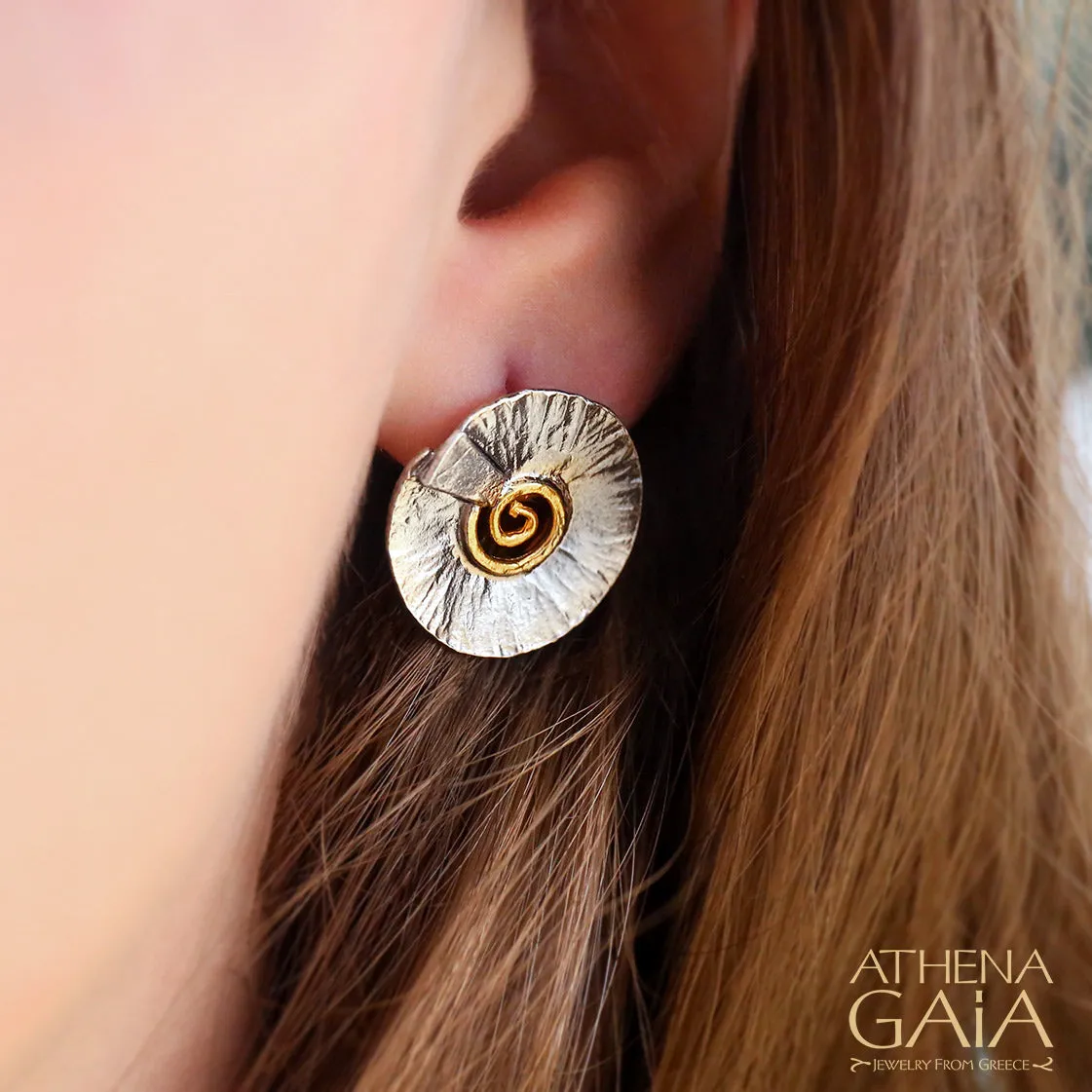 Spiral Gravity Earrings