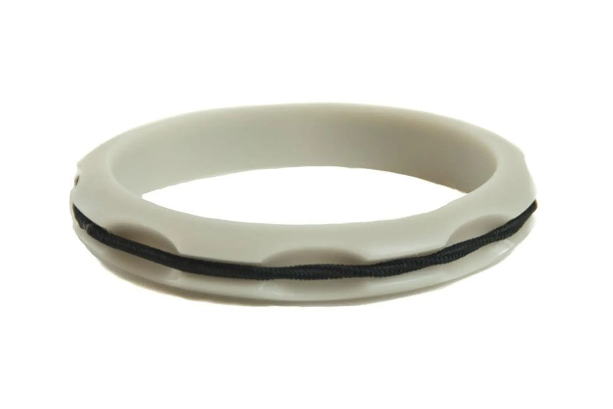 Sport Hair Tie Bangle Gray