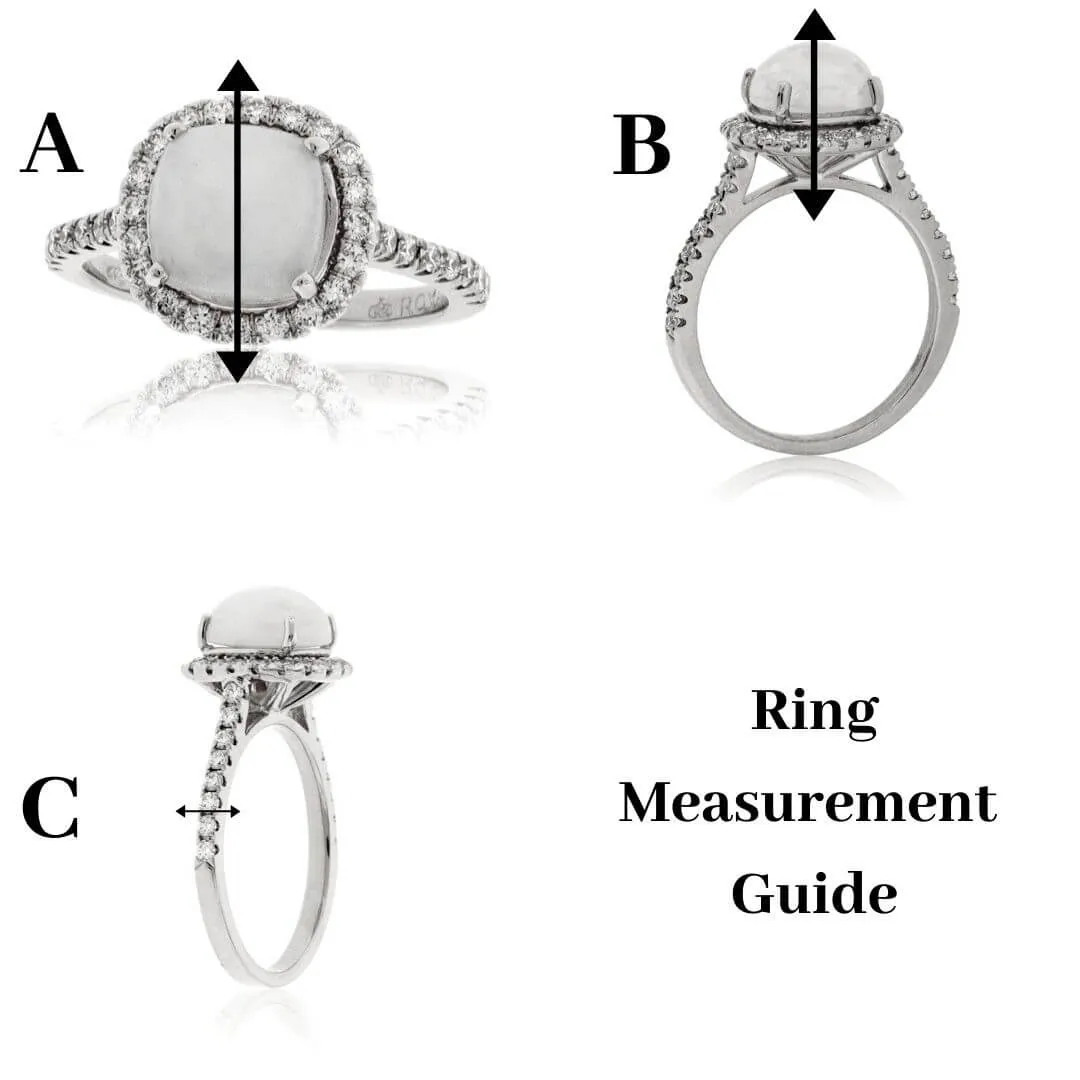 Stackable Sapphire and Round Diamond Band