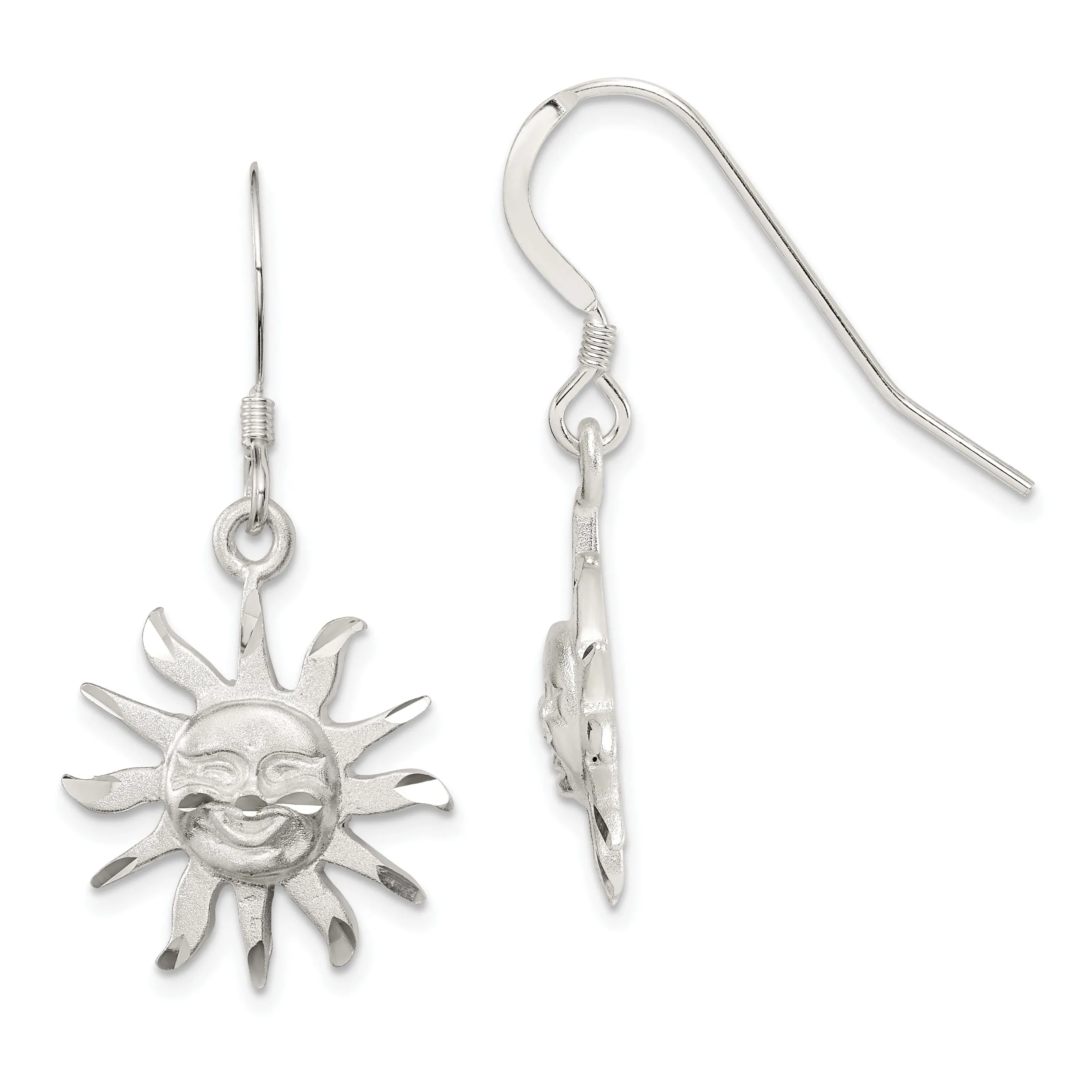 Sterling Silver Celestrial Dangle Earrings
