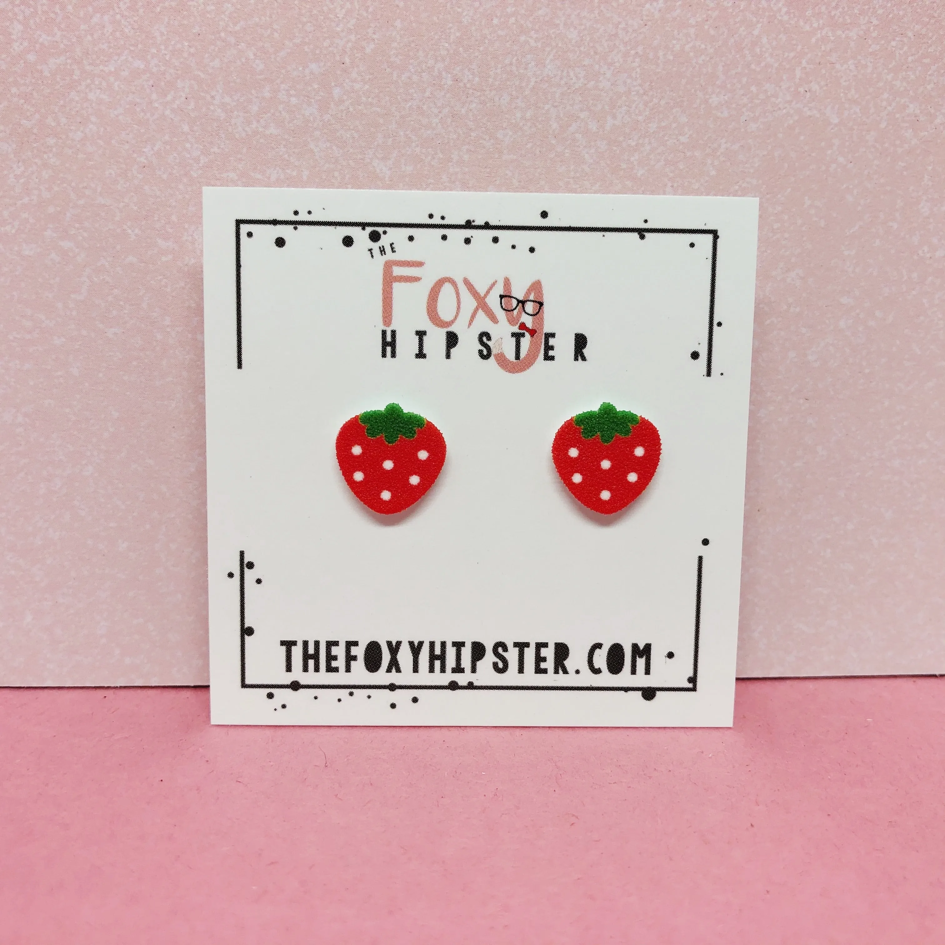Strawberry Stud Earrings