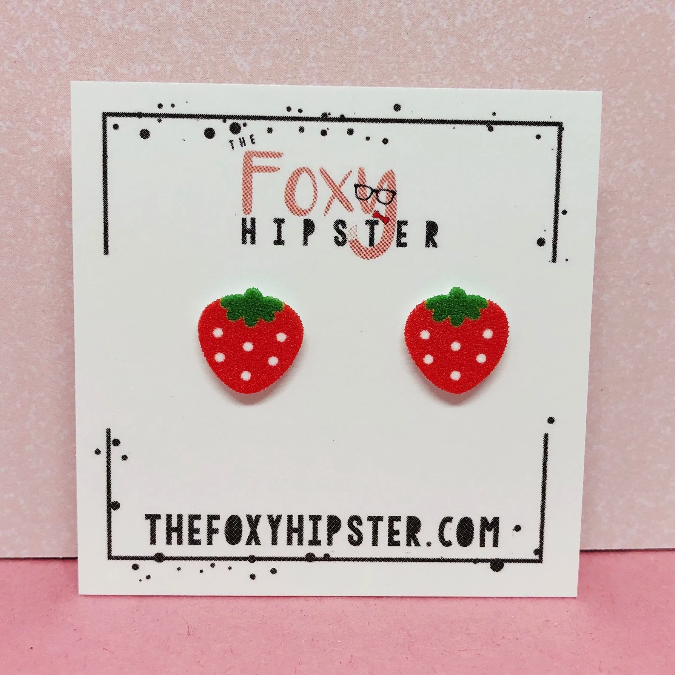 Strawberry Stud Earrings