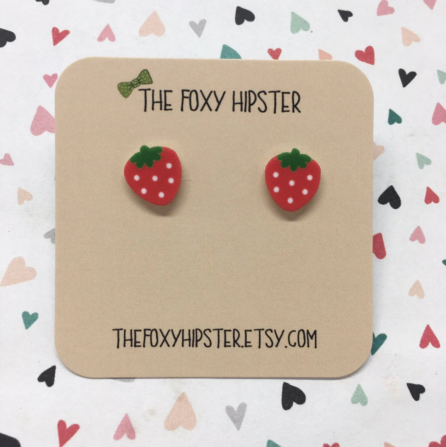Strawberry Stud Earrings