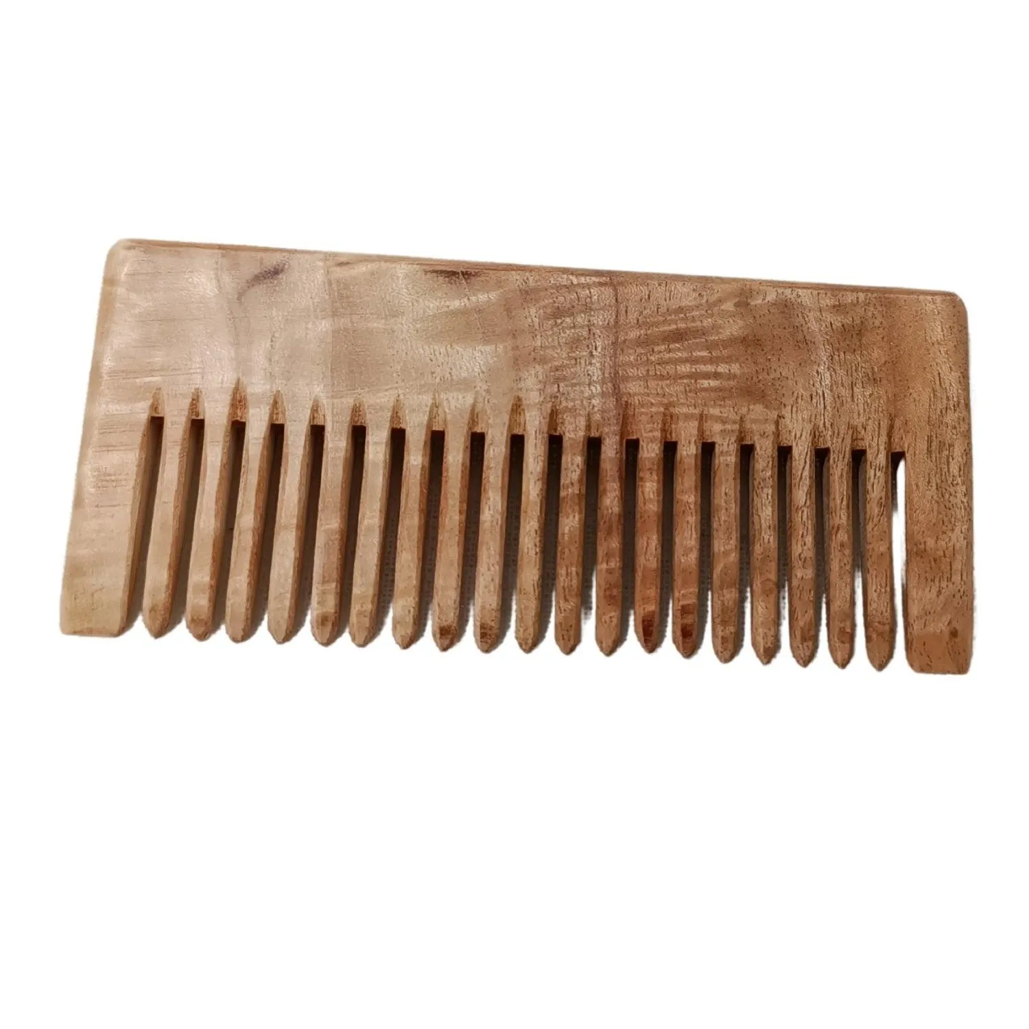 Swadeshi Bamboo Neem Wood Shampoo Comb |  Hair Care | Hair Growth