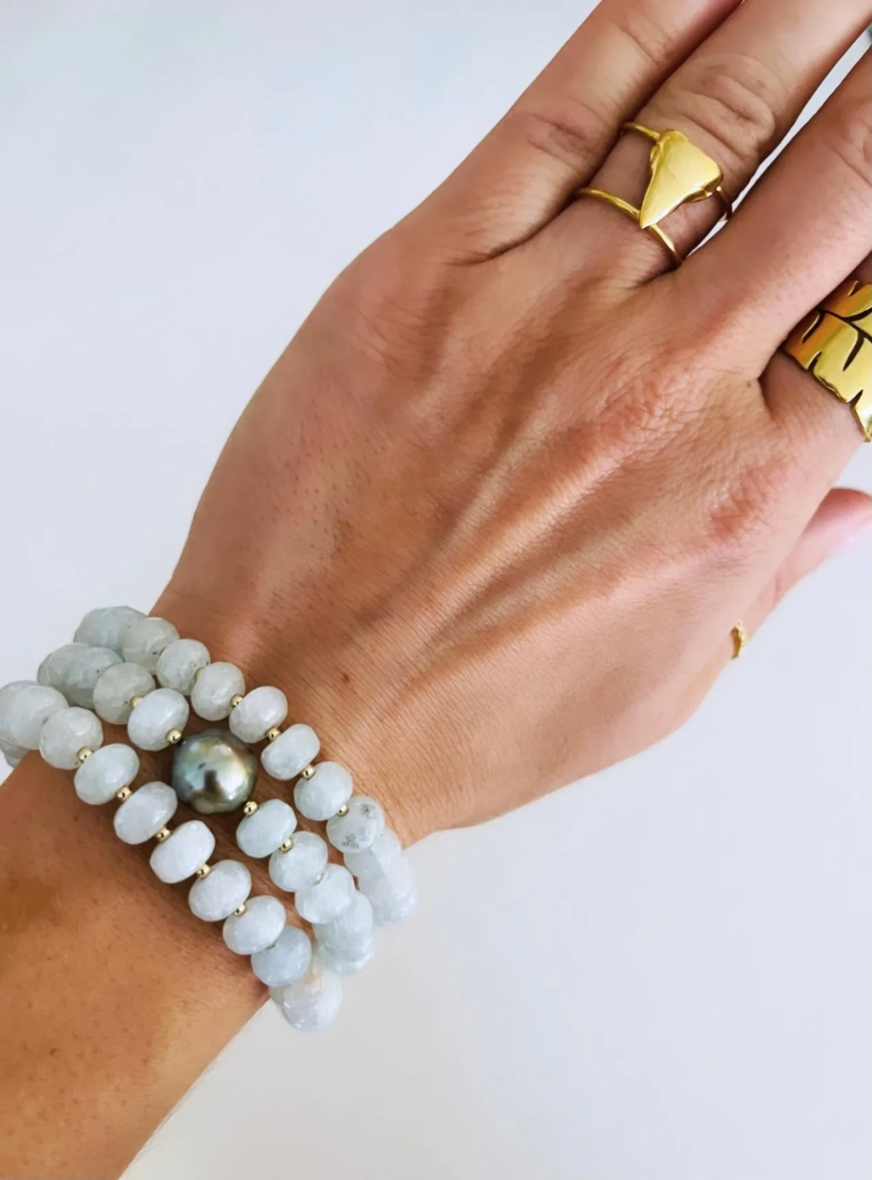 Tahitian Tidepool Wrap Bracelet / Necklace