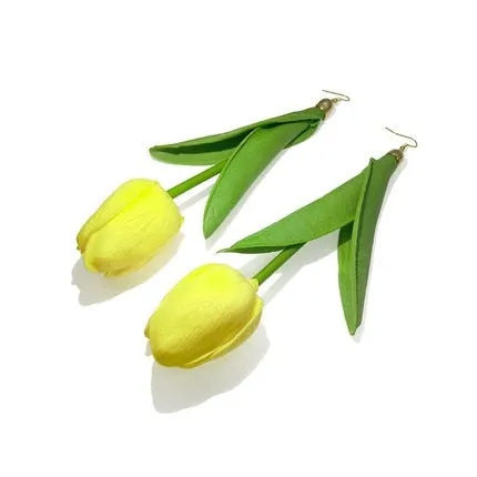 TEEK - Upside Down Tulip Earrings