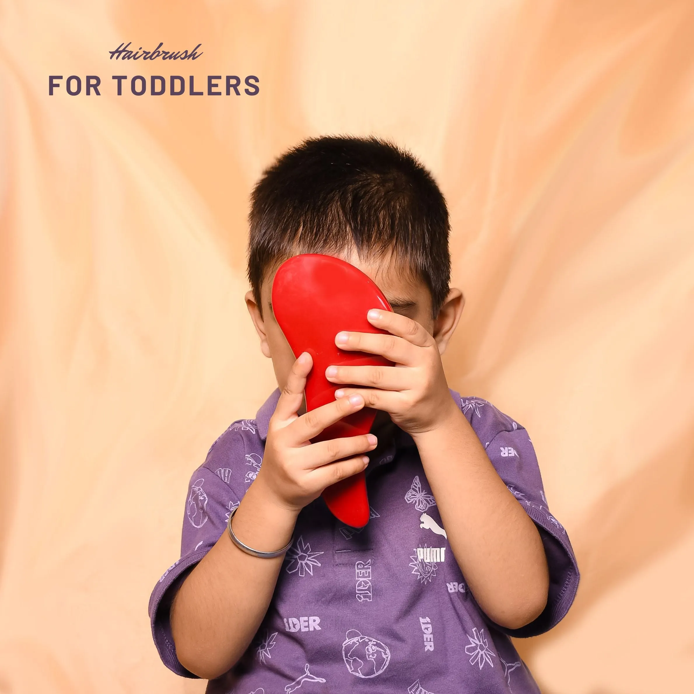 The Little Lookers Kids Hair Brush, Compatible for Wet and Dry Hair, Best for detangling Hair | Stylish Comb for Babies/Children/Kids| Easy to use on Baby’s Sensitive scalps
