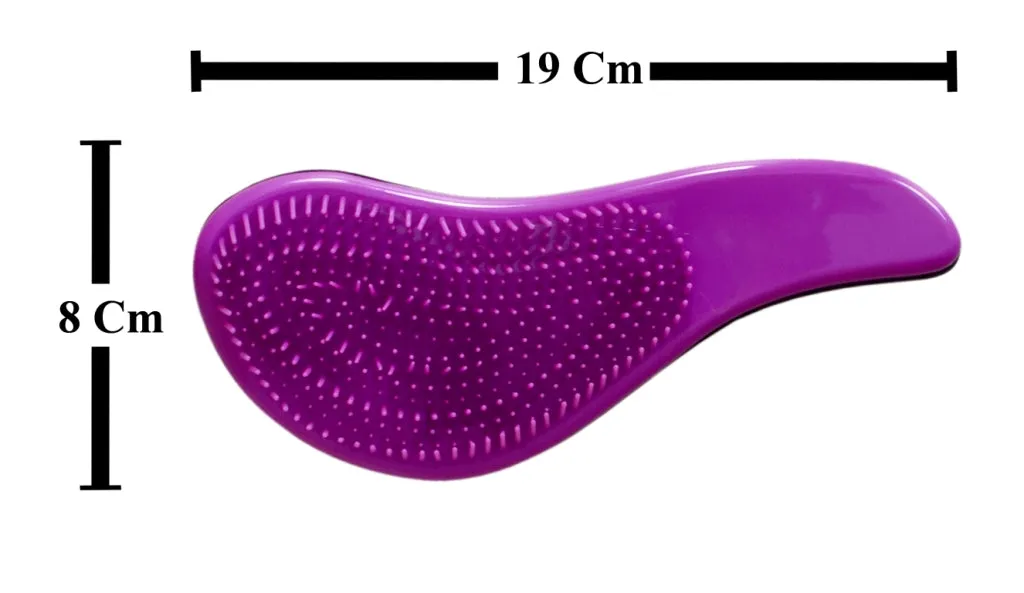The Little Lookers Kids Hair Brush, Compatible for Wet and Dry Hair, Best for detangling Hair | Stylish Comb for Babies/Children/Kids| Easy to use on Baby’s Sensitive scalps
