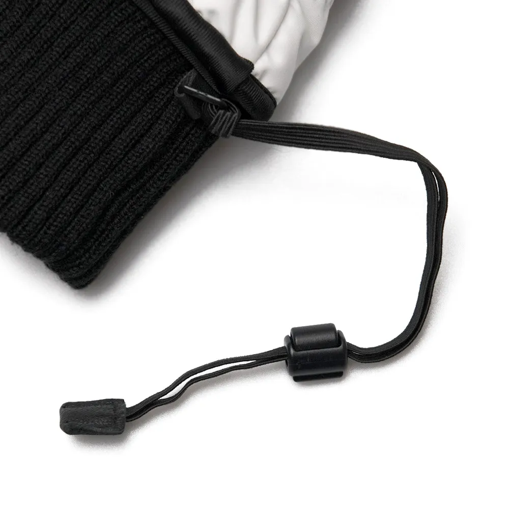 TIGER RABBIT ZIPPER POCKET GLOVE WHITE