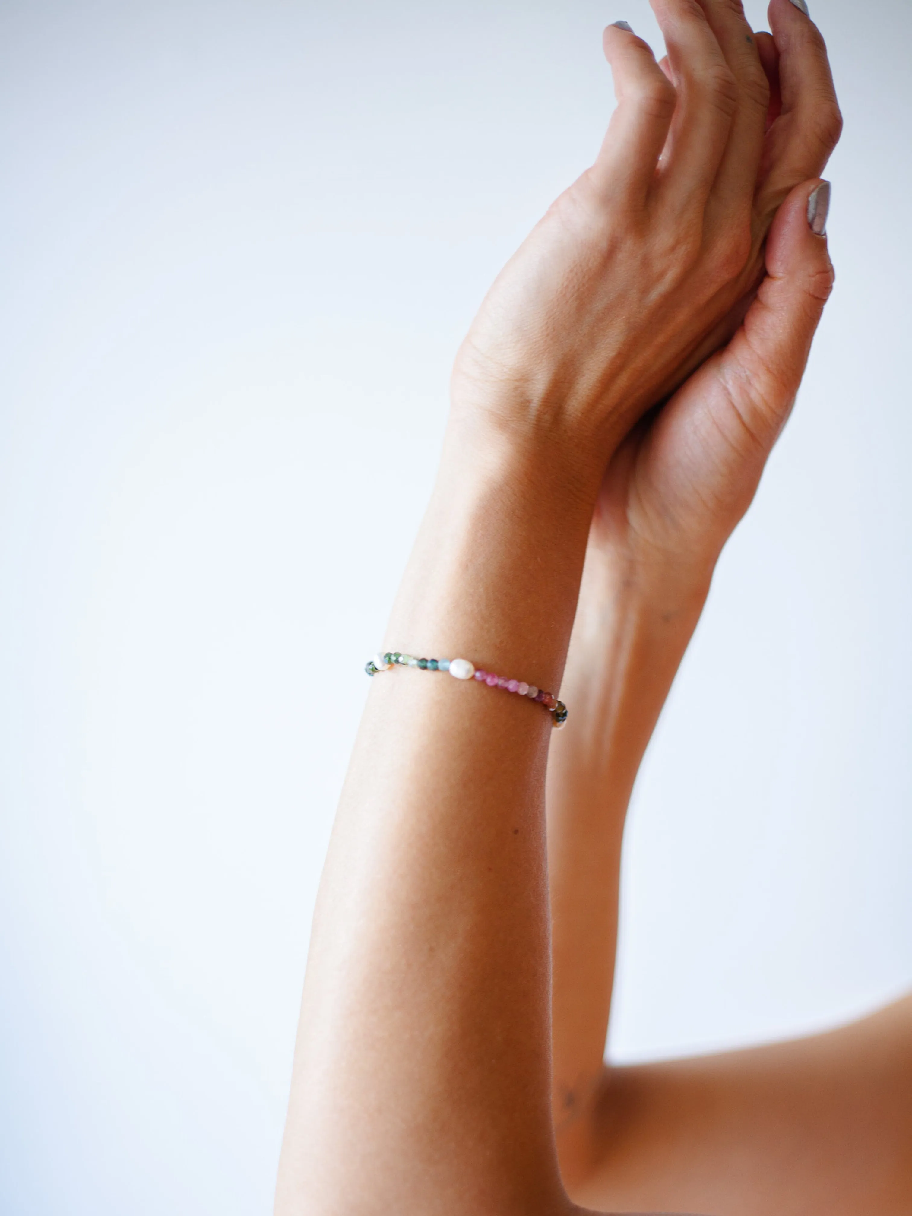 Tourmaline & Pearl Bracelet - Small