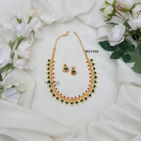 Traditional Kerala Design Palakka Necklace